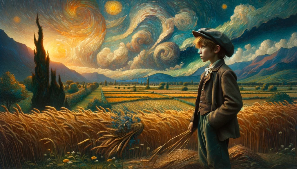 Vincent Van Gogh Bambino di Sostituzione