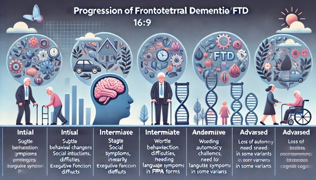 Fasi evolutive della Demenza Frontotemporale