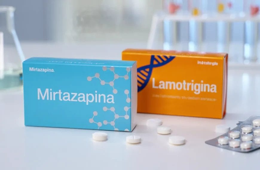 Mirtazapina e Lamotrigina