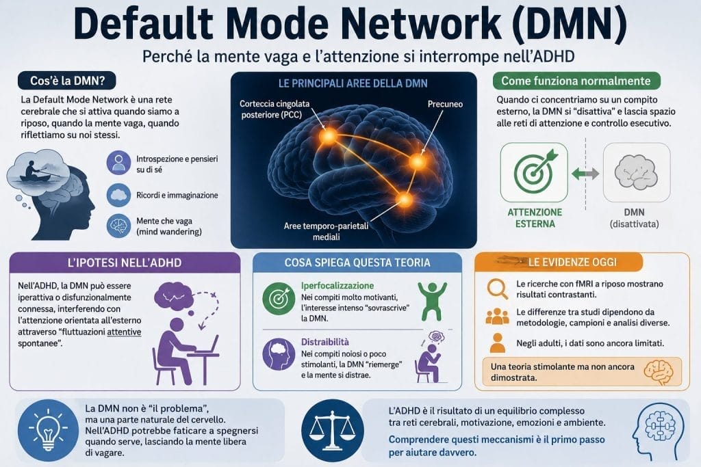 Default Mode Network e ADHD Adulto