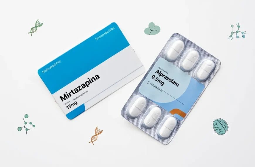 Mirtazapina e Alprazolam: si possono assumere insieme?