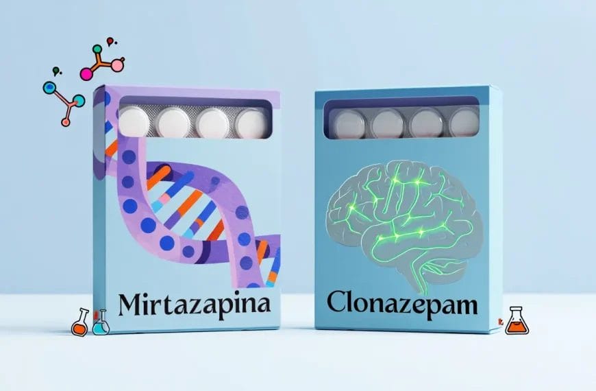 Mirtazapina e Clonazepam: si possono assumere insieme?