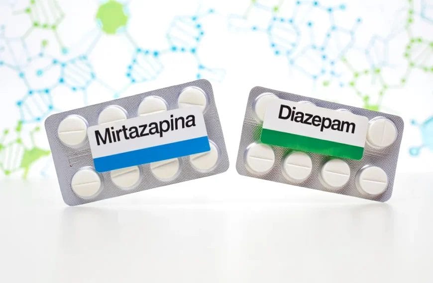 Mirtazapina e Diazepam: si possono assumere insieme?