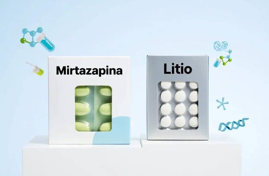 Mirtazapina e Litio: si possono assumere insieme?