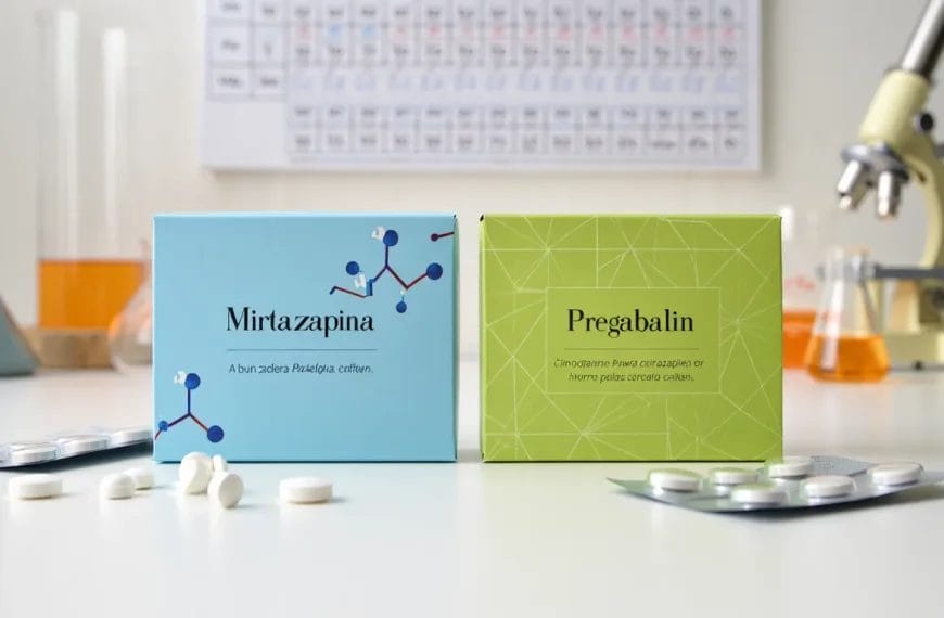 Mirtazapina e Pregabalin: si possono assumere insieme?